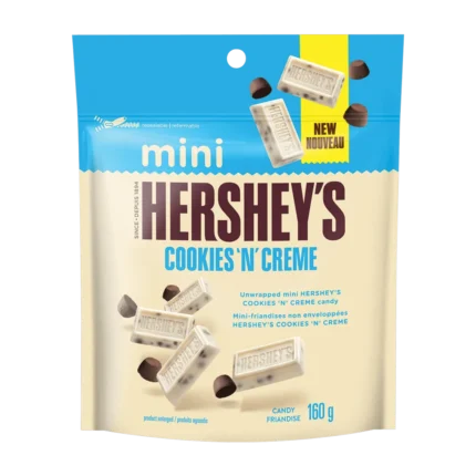 Mini Hershey’s Cookies ‘N’ Cream 160g bag