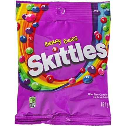 Skittles Berry Bite Size Candies Peg Bag 6.7 oz