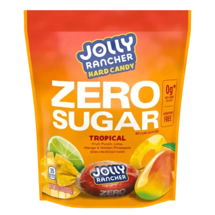 Jolly Rancher hard candy Zero Sugar  Tropical 6.1oz (172g)