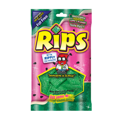 Rips Bite-Size Watermelon Pieces  4oz (113g)