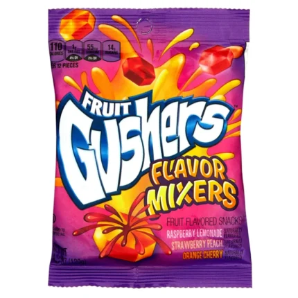 Gushers Fruit Flavored Snacks Flavor Mixers Bag (120g)