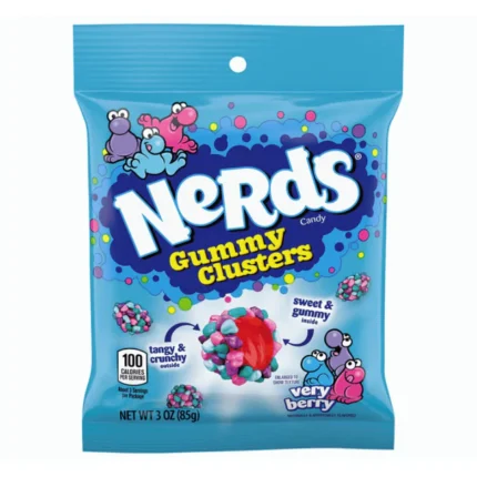 Nerds Gummy Clusters Very Berry 3oz (85g)