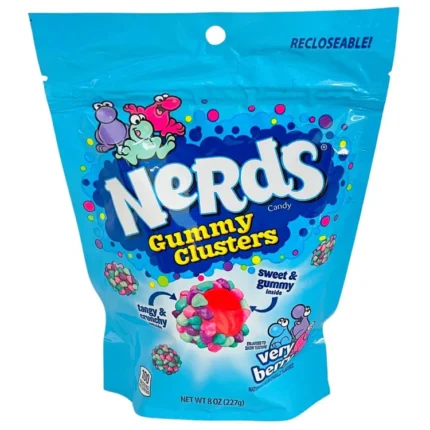 Nerds Gummy Clusters very berry Candy 8oz Bag