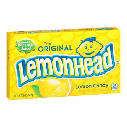 The Original Lemonhead Candy Theater Box 5oz 142g