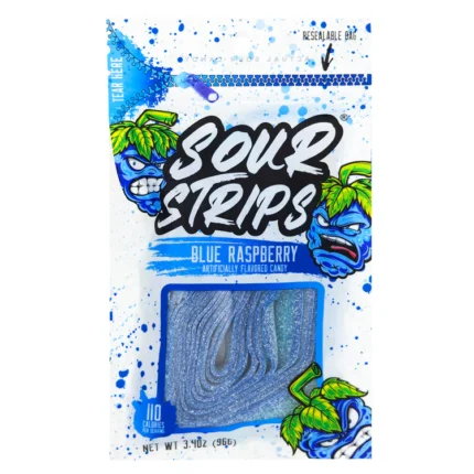Sour Strips Blue Raspberry 3.4oz (96g)