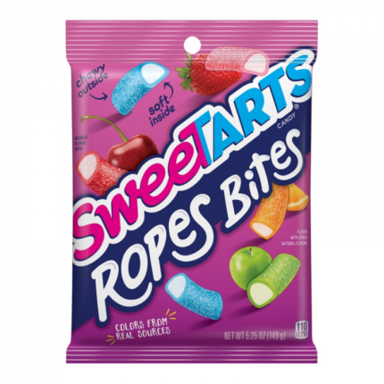 Sweet Tarts Ropes Bites Candy mixed fruit (149g)