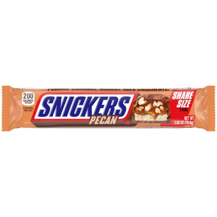 Snickers Milk Chocolate Bar Share Size Pecan 2.82oz (79.9g)