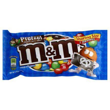M&M'S, Milk Chocolate Pretzel, Sharing Size 2.83oz (80.2g)