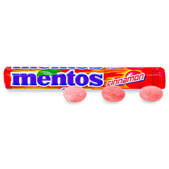 The chew mint Mentos Cinnamon 1.32oz (37.5g) - Image 1