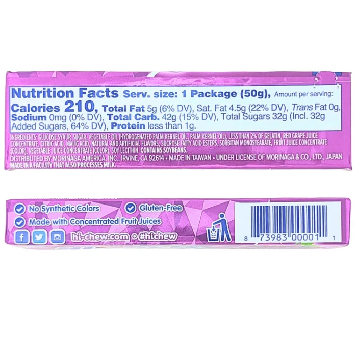 Hi-Chew Grap 58 g - Image 2