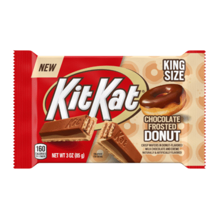 kit kat chocolate frosted donut 3 oz (85g)