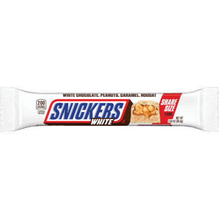 snickers white share size 2.84 oz (80.5g)