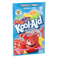 Kool Aid Drink mix packet tropical punch .16oz (4.5g)