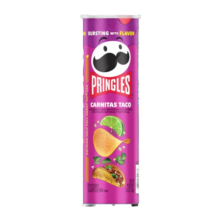Pringles Carnitas Taco 158g - Image 1
