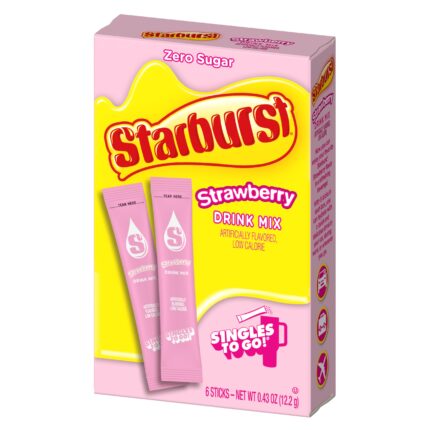 Singles to go drink mix all pink strawberry 0.oz(12.2g)  zero sugar
