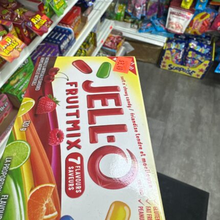 Jell-O Fruit Mix 7 flavours 120g