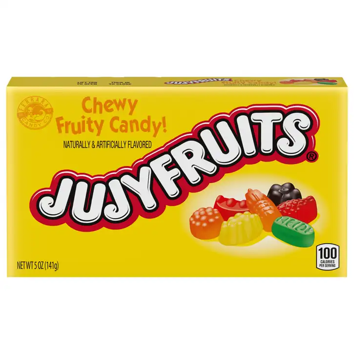 725 Jujyfruits chewy fruity candy 5 oz (141g) - Image 1