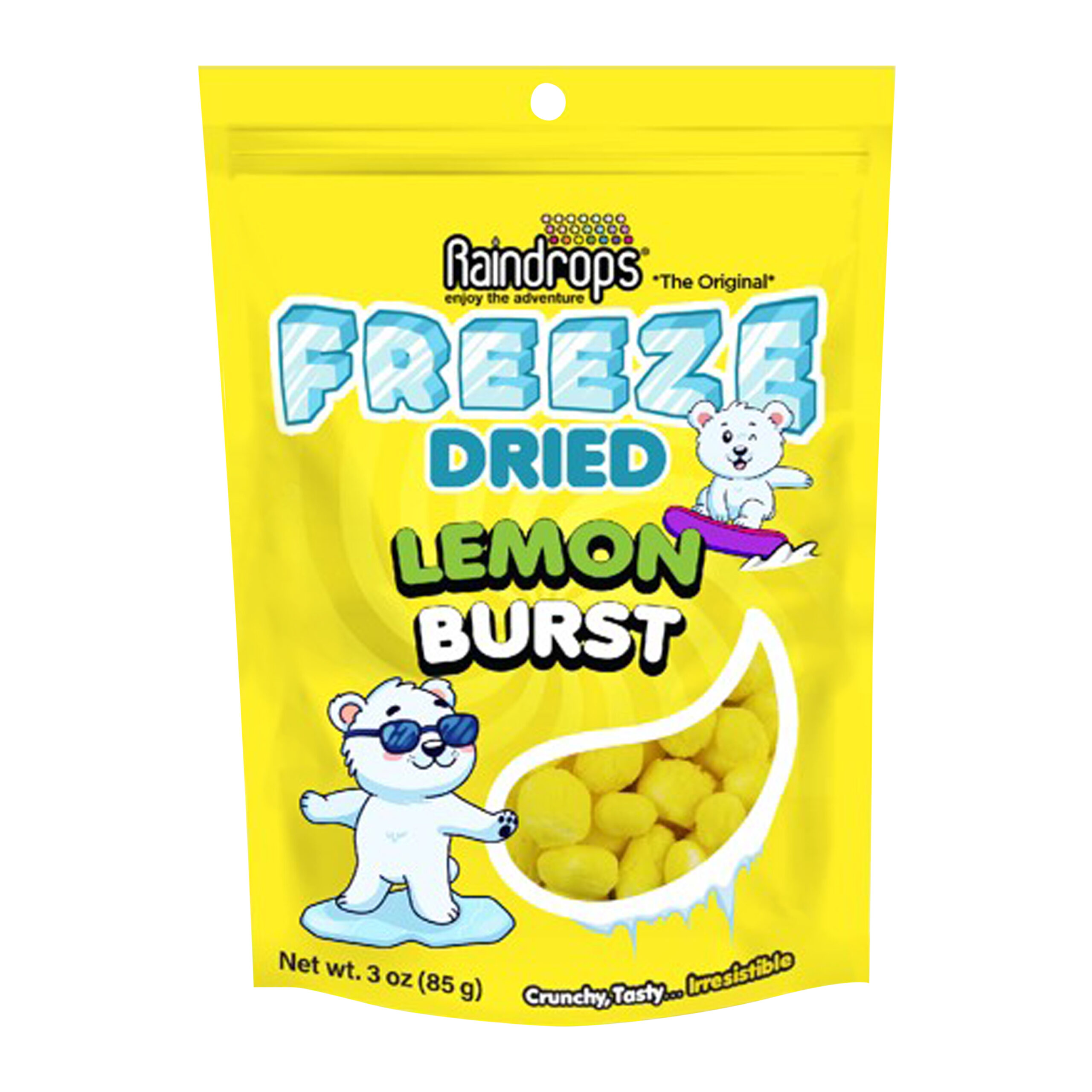 9161591_01 Rain drops Freeze dried Lemon Burst 0.88 oz (25g) - Image 1