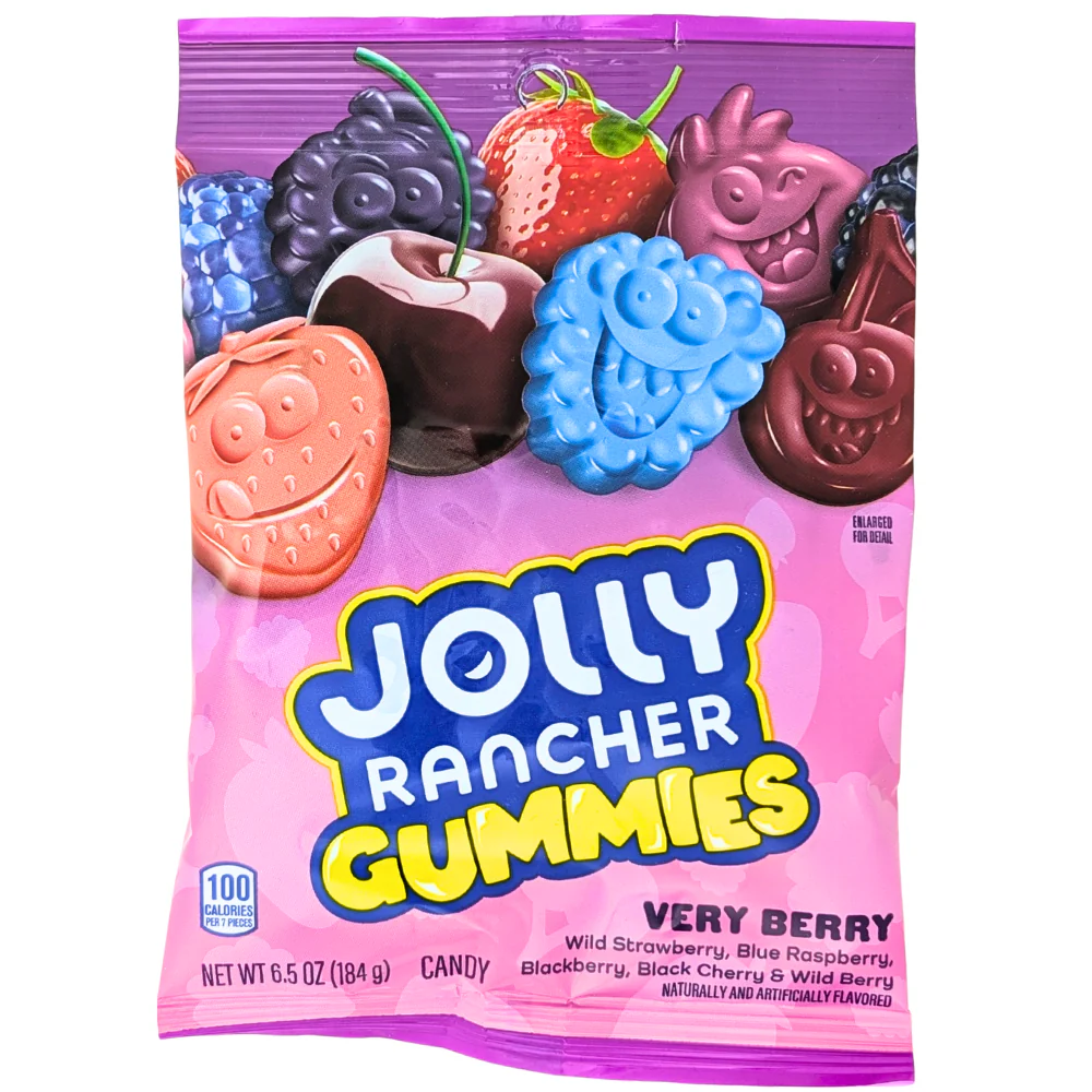 JRveryberryfront Jolly Rancher gummies very berry - Image 1