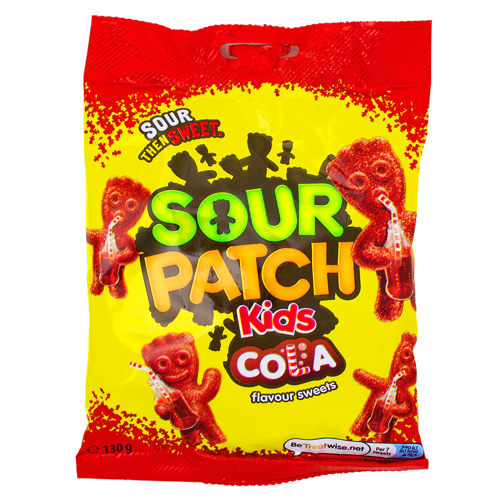 cfh-2024-sour-patch-kids-coca-cola-candy-funhouse Sour Patch kids cola 130g - Image 1