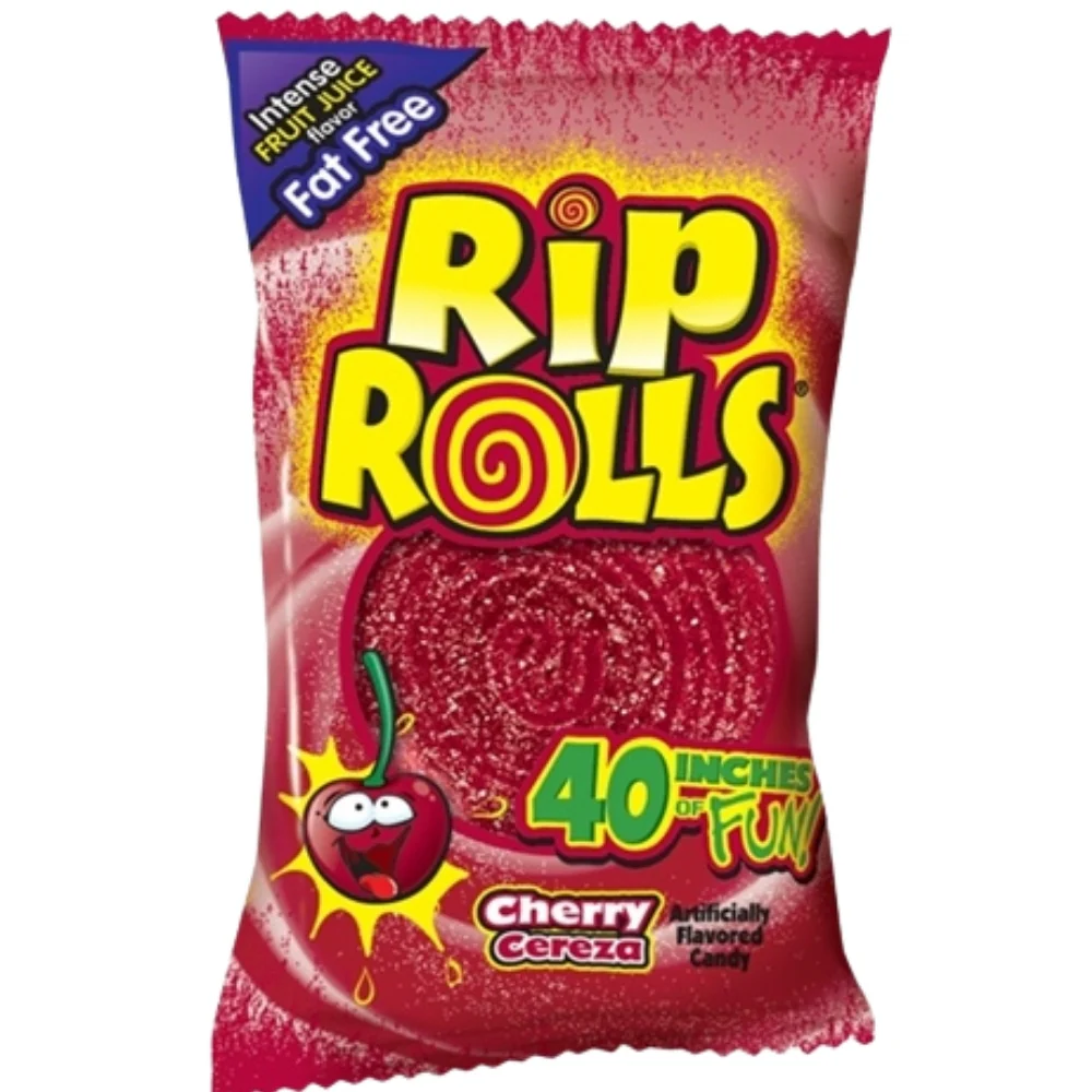 foreign-candy-company-rip-rolls-cherry-1oz-candy-funhouse-online-candy-shop Rip Rolls Blue Cherry 1.4 oz (40g) - Image 1