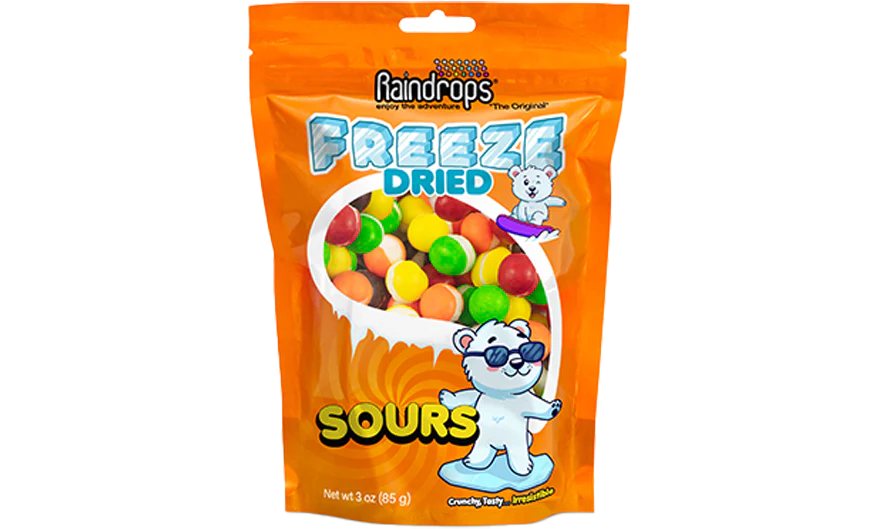 freeze-dried-sours-2 Rain drops Freeze dried Sours 0.88 oz (25g) - Image 1