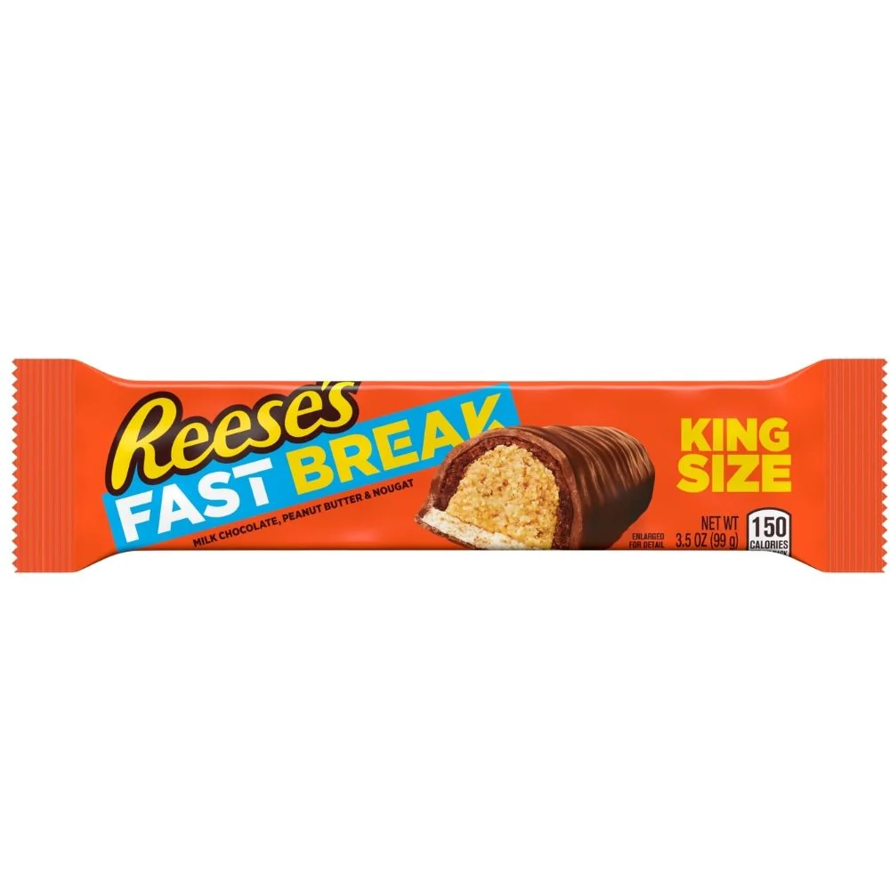 herhseys-reeses-fast-break-bar-king-szie-3.5-oz-candy-funhouse-online-candy-shop Reese's Fast Break King Size 3.5oz (99g) - Image 1