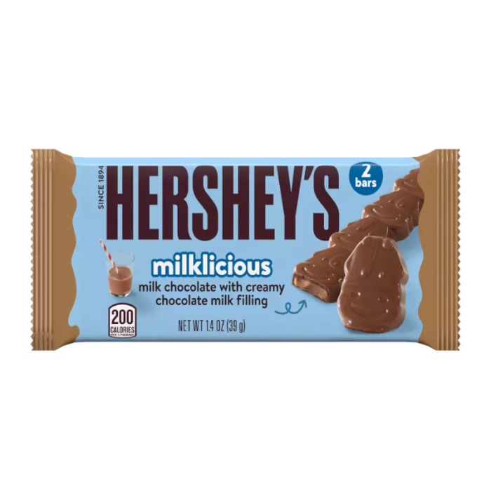 hersheys-milklicious-bar-1.4oz Hershey's Milklicious milk with creamy 1.4 oz (39g) - Image 1
