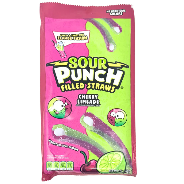 sour-punch-filled-straws-cherry-limeade-5oz-candy-funhouse-2025_grande Sour punch filled straws cherry limeade 5 oz (142g) - Image 1