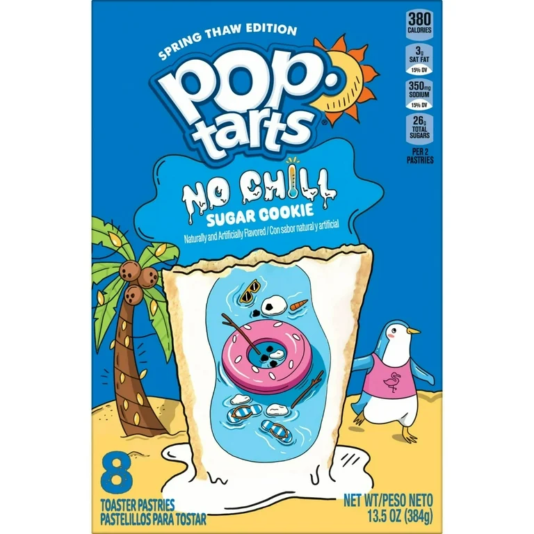 1 Pop tarts No chill sugar cookie 13.5 oz 384g - Image 1