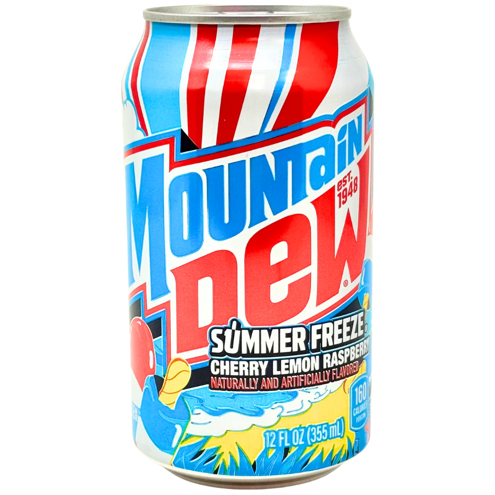 11 Mountain dew summer freeze 355ml - Image 1
