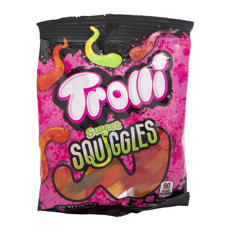 14 Trolli cuddly worm gummies sweet flavor 48g - Image 1