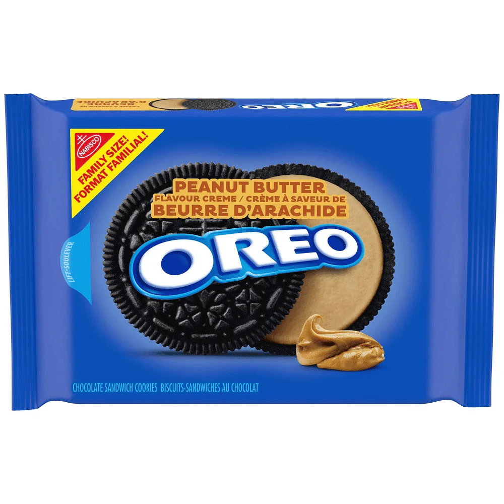 16 OREO PEANUT BUTTER FLAVOUR CRÈME (486G) - Image 1