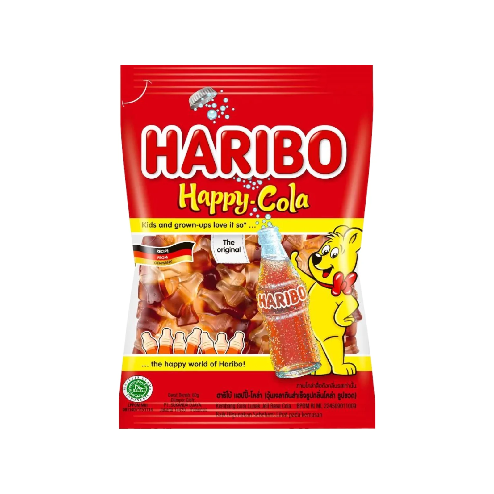 18 Haribo happy cola 175g - Image 1