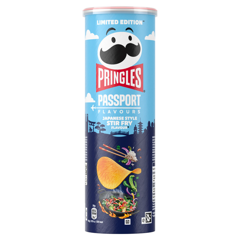 28 Pringles Passport flavours japanese style stir fry 165g - Image 1