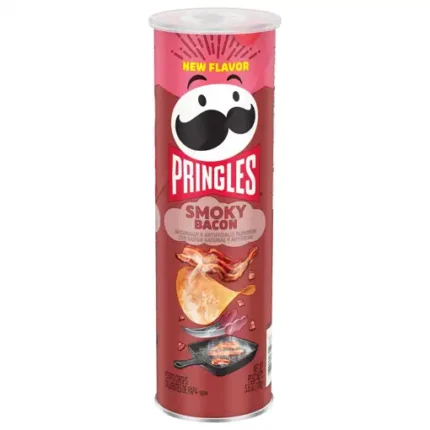 Pringles SMOKY BACON 5.5 OZ (158G)
